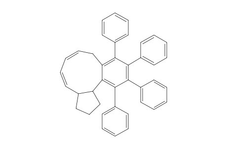 Benzo[a]cyclopenta[c]cyclononene, 1,2,3,3a,8,12b-hexahydro-9,10,11,12-tetraphenyl-