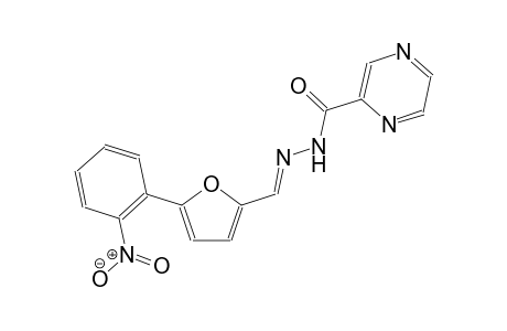 N'-{(E)-[5-(2-nitrophenyl)-2-furyl]methylidene}-2-pyrazinecarbohydrazide