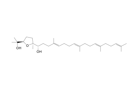 (1S)-1-[(2'S,5'R)-5'-(1''-Hydroxy-1''-methylethyl)-2'-methyl-tetrahydrofuran-2'-yl]-4,9,13,17-tetramethyl-octdeca-4,8,12,16-tetraen-1-ol
