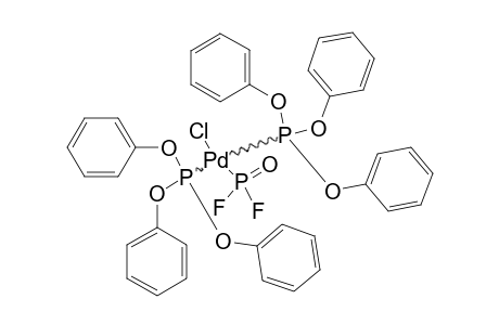 TRANS-(DIFLUOROPHOSPHONATO)-(CHLORO)-BIS-(TRIPHENYLPHOSPHITE)-PALLADIUM-(II)