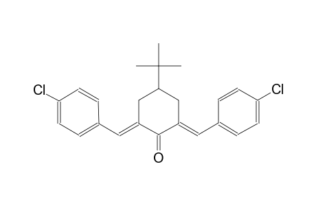 cyclohexanone, 2,6-bis[(4-chlorophenyl)methylene]-4-(1,1-dimethylethyl)-, (2E,6E)-