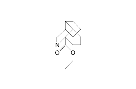 7-Aza-tetracyclo(7.3.0.0./2,6/0/5,10/)dodec-7-ene-6-carboxylic acid, ethyl ester