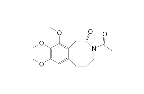 3-Benzazocin-2(1H)-one, 3-acetyl-3,4,5,6-tetrahydro-8,9,10-trimethoxy-