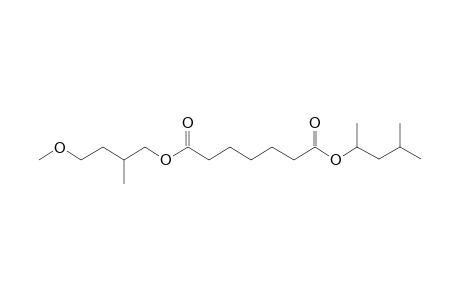 Pimelic acid, 4-methoxy-2-methylbutyl 4-methylpent-2-yl ester