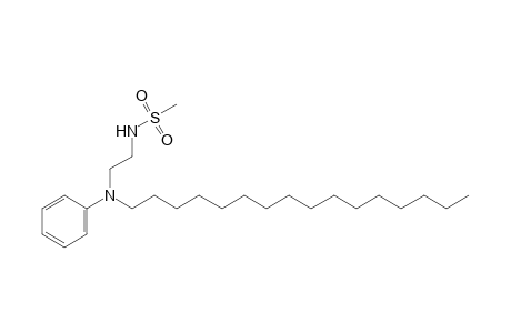 N-[2-(N-hexadecylanilino)ethyl]methanesulfonamide