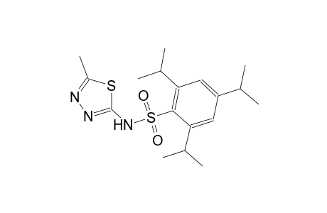 benzenesulfonamide, 2,4,6-tris(1-methylethyl)-N-(5-methyl-1,3,4-thiadiazol-2-yl)-