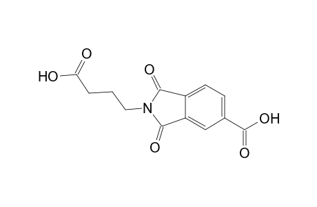 2H-isoindole-2-butanoic acid, 5-carboxy-1,3-dihydro-1,3-dioxo-