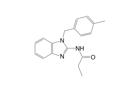N-[1-(4-methylbenzyl)-1H-benzimidazol-2-yl]propanamide