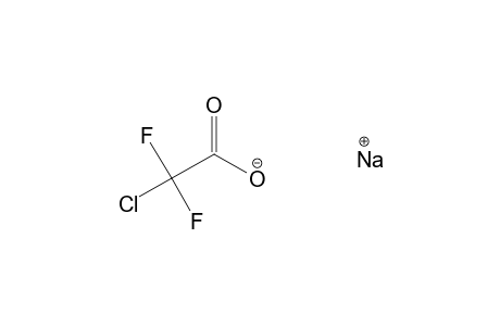 Acetic acid, chlorodifluoro-, sodium salt