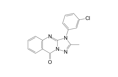 3-(3-Chlorophenyl)-2-methyl-[1,2,4]triazolo[5,1-b]quinazolin-9-one