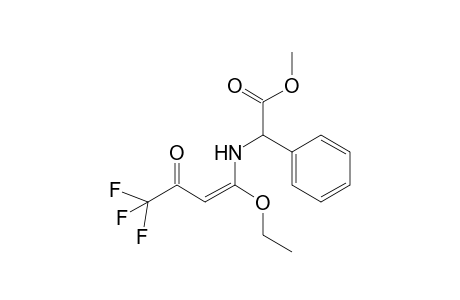 (E)-4-Ethoxy-1,1,1-trifluoro-4-[methyl(L)phenylglycinate]but-3-en-2-one