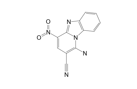 1-amino-4-nitropyrido[1,6-a]benzimidazole-2-carbonitrile