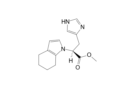 (S)-Methyl 3-(imidazol-4-yl)-2-(tetrahydroindol-1-yl)propanoate