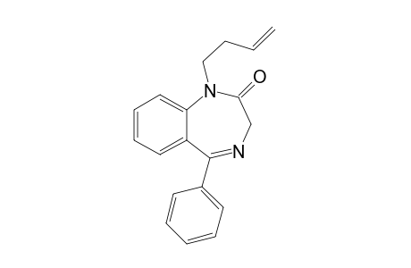 1-But-3-enyl-5-phenyl-2,3-dihydro-1H-1,4-benzodiazepin-2-one