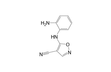 5-(2-aminoanilino)-1,2-oxazole-4-carbonitrile