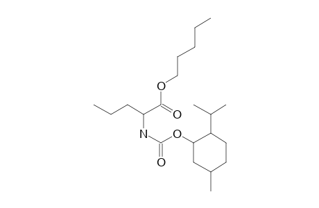 L-Norvaline, N-((1R)-(-)-menthyloxycarbonyl)-, pentyl ester