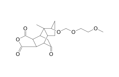 Tricyclo[5.2.2.0(2,6)]undecan-11-one-8,9-dicarboxylic anhydride, 3-[(2-methoxyethoxy)methoxy]-2-methyl-