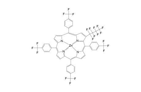 2-PERFLUOROBUTYL-5,10,15,20-TETRAKIS-(4-TRIFLUOROMETHYLPHENYL)-PORPHYNATOZINC-(II)
