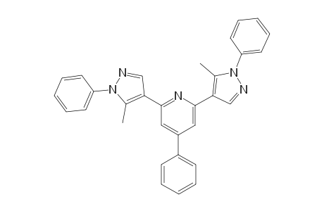2,6-Bis(5-methyl-1-phenyl-1H-pyrazol-4-yl)-4-phenylpyridine