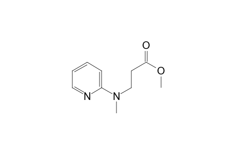N-methyl-2-pyridyl-beta-alanine-methyl ester
