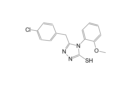 5-(4-Chloro-benzyl)-4-(2-methoxy-phenyl)-4H-[1,2,4]triazole-3-thiol