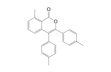 8-Methyl-3,4-di-p-tolyl-1H-isochromen-1-one