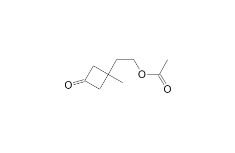 Cyclobutanone, 3-[2-(acetyloxy)ethyl]-3-methyl-