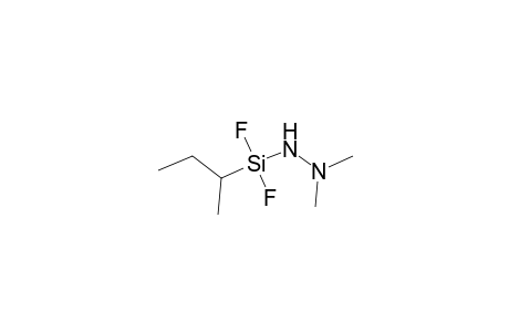 Hydrazine, 2-[difluoro(1-methylpropyl)silyl]-1,1-dimethyl-