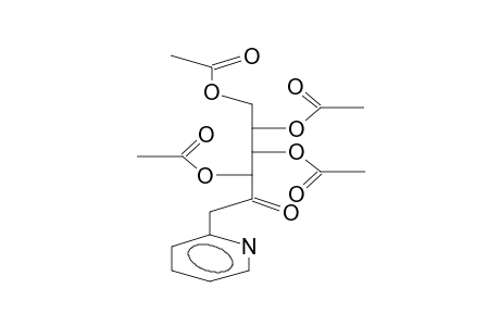 2-(3,4,5,6-TETRA-O-ACETYL-L-ARABINOHEXANOYL)PYRIDINE (KETO)