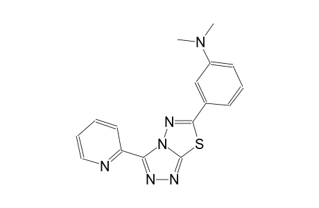 benzenamine, N,N-dimethyl-3-[3-(2-pyridinyl)[1,2,4]triazolo[3,4-b][1,3,4]thiadiazol-6-yl]-