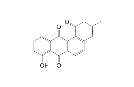3-methyl-8-oxidanyl-3,4-dihydro-2H-benzo[a]anthracene-1,7,12-trione