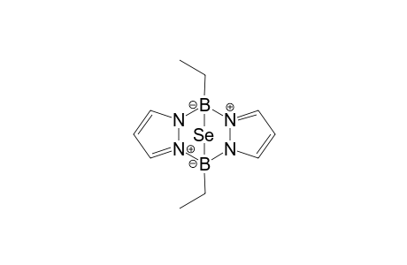 Diboron(.mu.-selenium)diethylbis[.mu.-(1H-pyrazolato-N':N")]