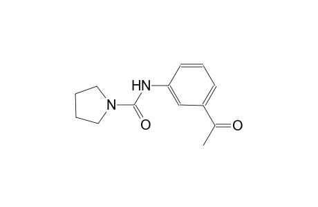 N-(3-acetylphenyl)-1-pyrrolidinecarboxamide