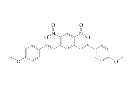 1,5-bis[(E)-2-(4-methoxyphenyl)ethenyl]-2,4-dinitro-benzene