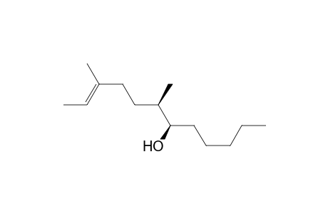 10-Dodecen-6-ol, 7,10-dimethyl-, [R-[R*,R*-(E)]]-