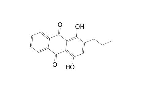 9,10-Anthracenedione, 1,4-dihydroxy-2-propyl-