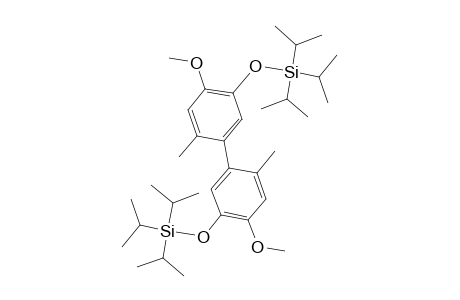 Triisopropyl-[2-methoxy-5-(4-methoxy-2-methyl-5-triisopropylsilyloxy-phenyl)-4-methyl-phenoxy]silane