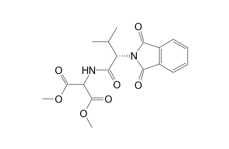2-[[(2S)-2-(1,3-dioxo-2-isoindolyl)-3-methyl-1-oxobutyl]amino]propanedioic acid dimethyl ester