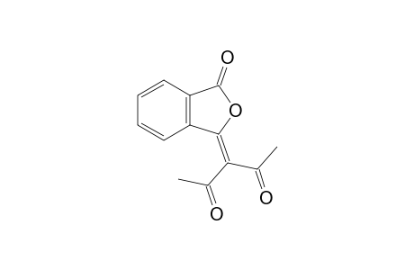 3-(3-oxidanylidene-2-benzofuran-1-ylidene)pentane-2,4-dione