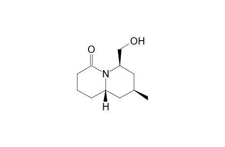 (6R,8S,9aS)-Hexahydro-6-(hydroxymethyl)-8-methyl-1H-quinolizin-4(6H)-one