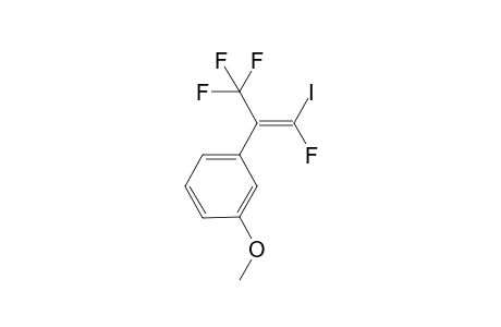 (Z)-1,3,3,3-Tetrafluoro-2-(3-methoxyphenyl)-1-iodo-1-propene