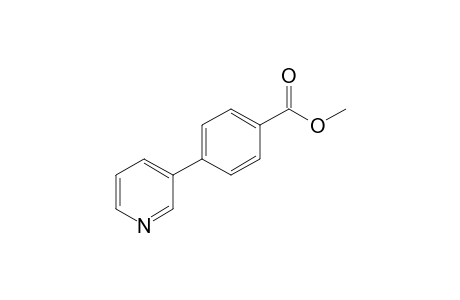 4-(3-pyridinyl)benzoic acid methyl ester