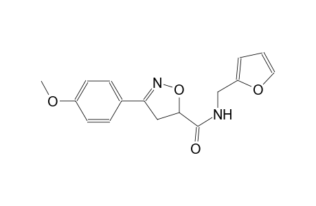 5-isoxazolecarboxamide, N-(2-furanylmethyl)-4,5-dihydro-3-(4-methoxyphenyl)-