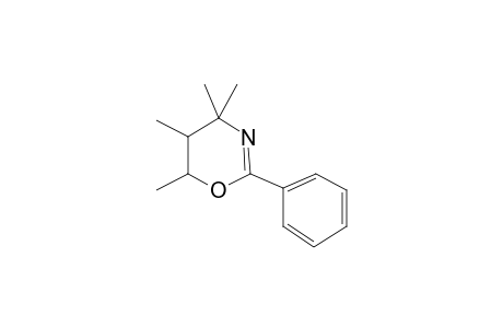 4,4,5,6-Tetramethyl-2-phenyl-5,6-dihydro-4H-1,3-oxazine