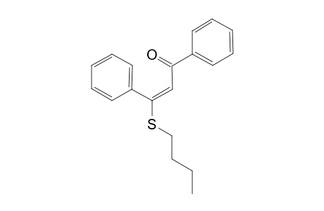 (E)-3-Butylthio-1,3-diphenyl-prop-2-en-1-one
