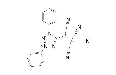 (Cyano)(tricyanomethyl)-a-(1,3-diphenyl-5-tetrazolio)-methylide