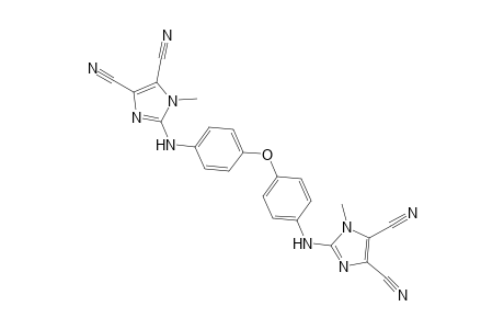 4,4'-Bis(4,5-dicyano-1-methyl-2-imidazolylamino)diphenylether