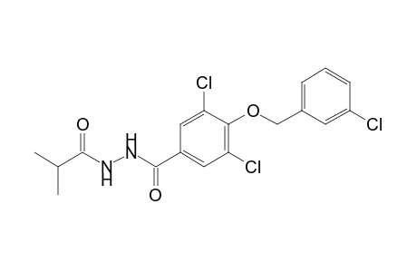 1-{4-[(m-chlorobenzyl)oxy]-3,5-dichlorobenzoyl}-2-isobutyrylhydrazine