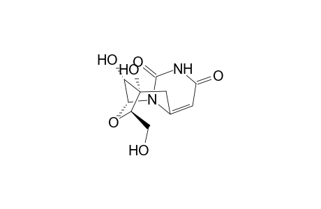 (1R,9S,10R,12R)-9,12-Dihydroxy-10-hydroxymethyl-11-oxa-2,4-diaza-tricyclo[7.2.1.0*2,7*]dodec-6-ene-3,5-dione