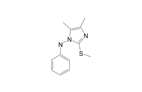 4,5-Dimethyl-2-methylsulfanyl-1-phenylaminoimidazole